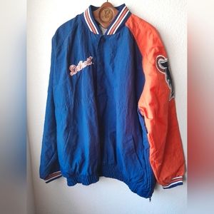 Vintage 90s starter detroit tigers mlb pullover windbreaker